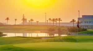 Club de golf au Qatar