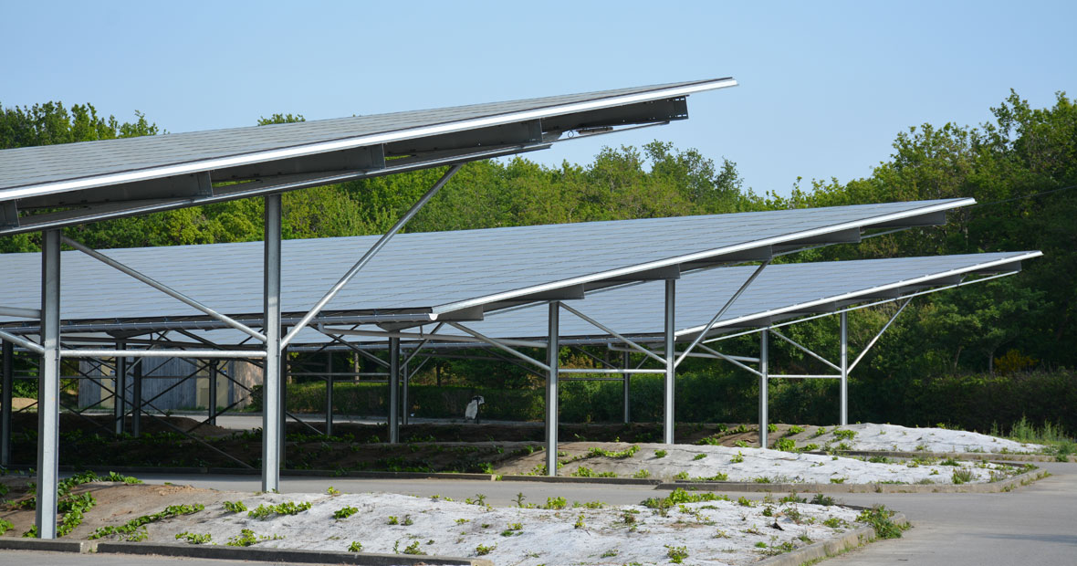 ombrières photovoltaïques